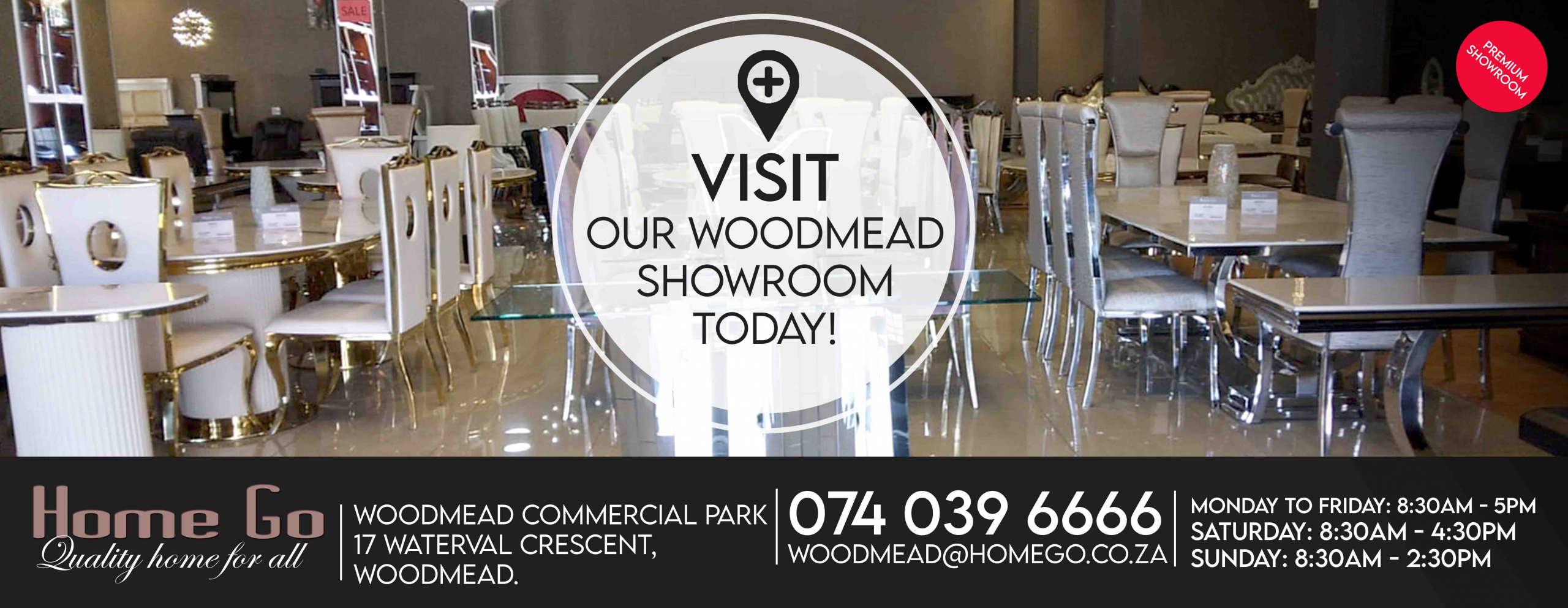 Woodmead showroom