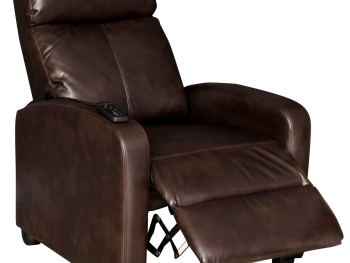 Brown Lux Massaging Chair